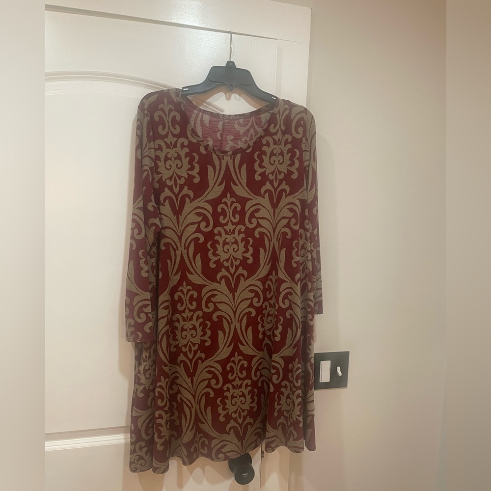 Floral tunic